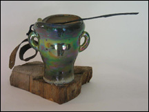 Myra Toth - Luster Goblet with Branch