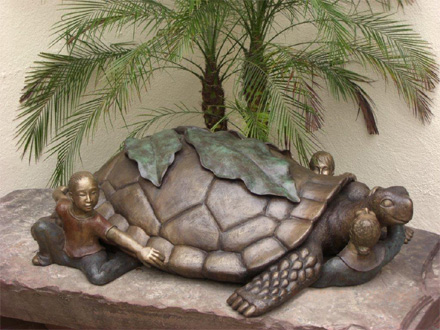 Turtle Sculpture