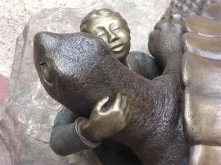 Turtle Sculpture