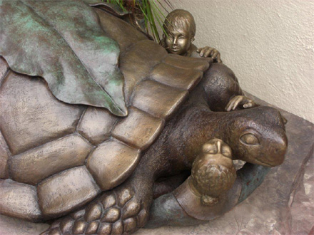 Turtle Sculpture